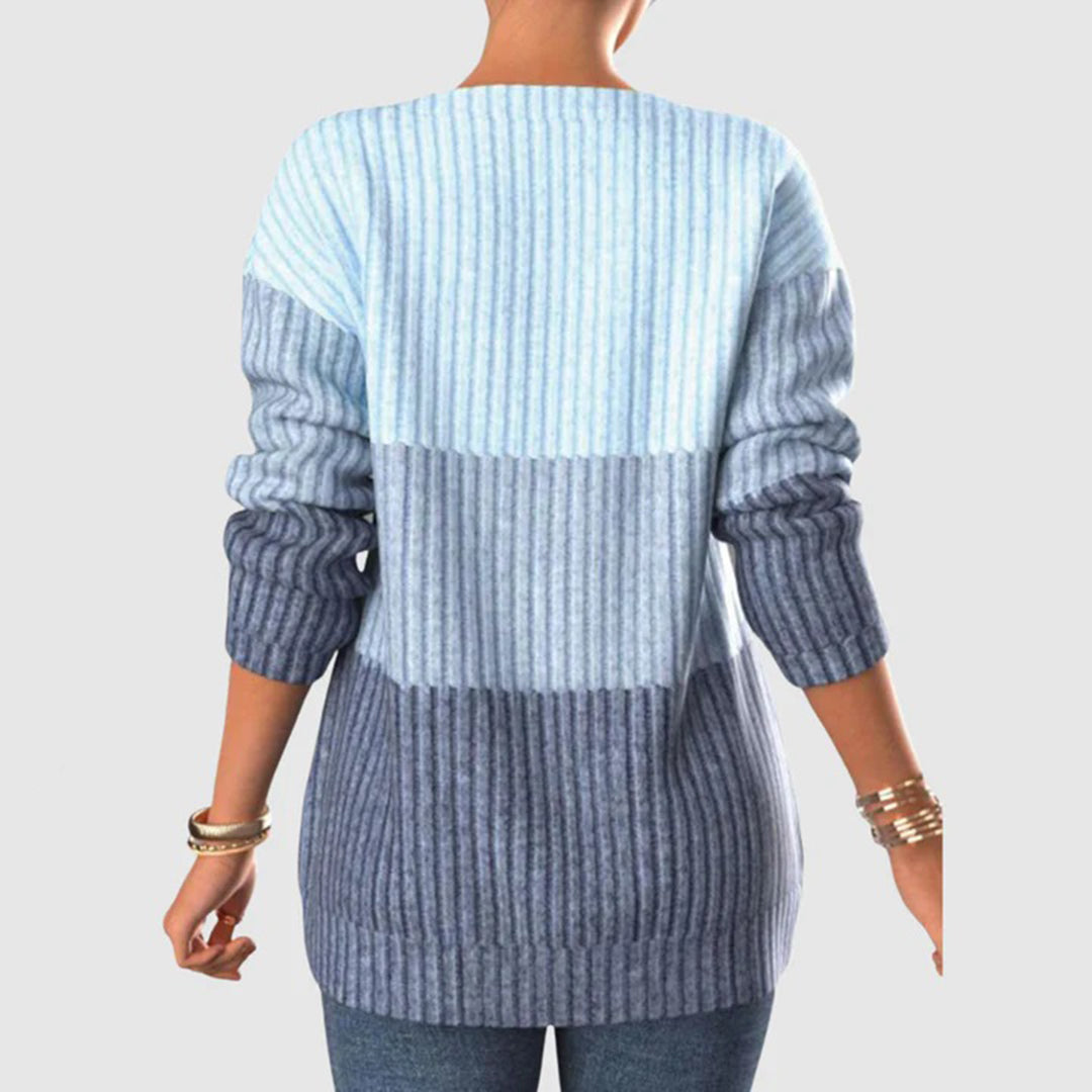 Nina | Timeless knitted jumper with a feminine fit