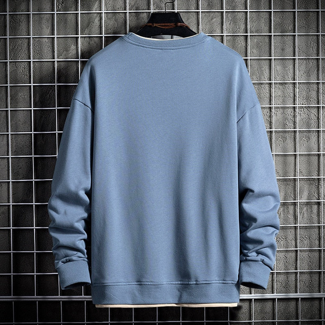 DAVID | Casual lined sweatshirt in a modern style