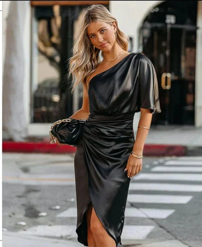 Danica | Elegant silk dress
