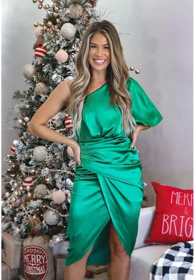 Danica | Elegant silk dress