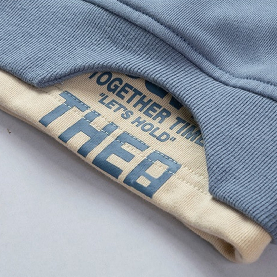 DAVID | Casual lined sweatshirt in a modern style