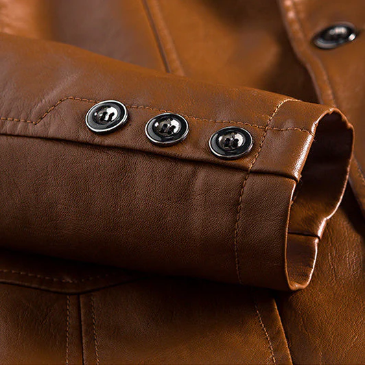 Felix | Men's leather jacket with an urban, modern look