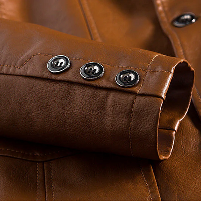 Felix | Men's leather jacket with an urban, modern look