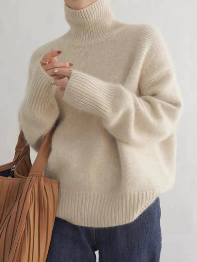 Karley | Comfortable, knitted, soft turtleneck jumper