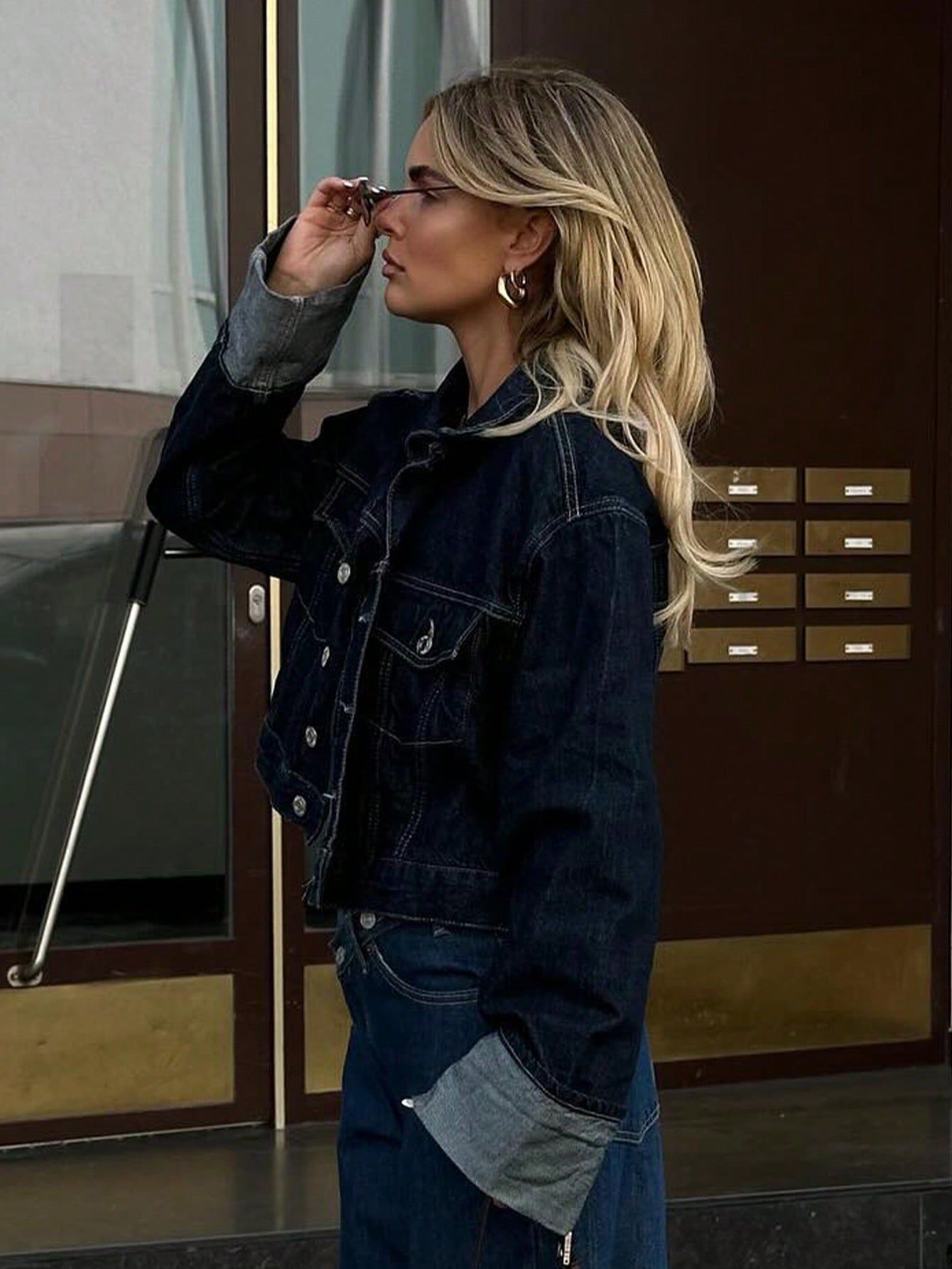 Helena | Casual jacket for women with roll-up sleeves