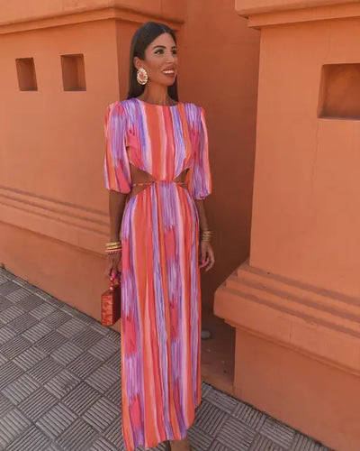 La Sol | Backless lightweight summer dress