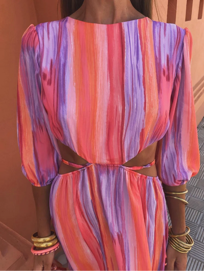 La Sol | Backless lightweight summer dress