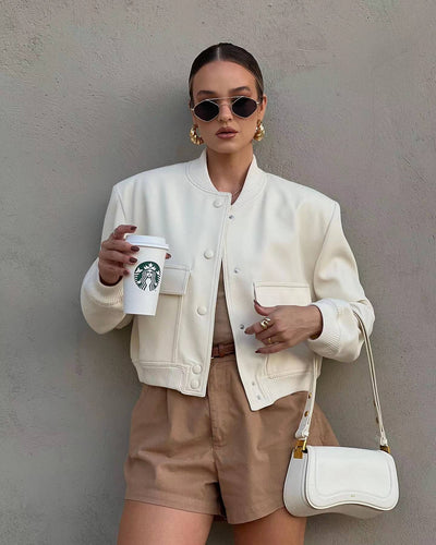 Isabella | Damen Bomber Jacket stylisch & vielseitig