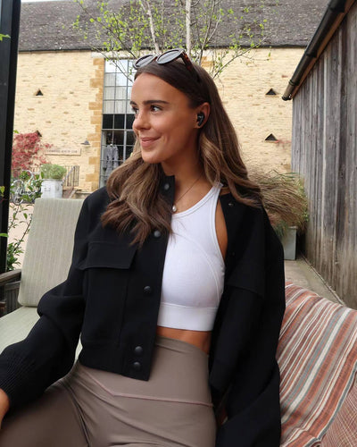 Isabella | Damen Bomber Jacket stylisch & vielseitig