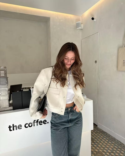 Isabella | Damen Bomber Jacket stylisch & vielseitig