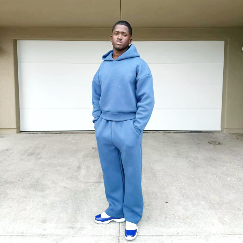 FlexFit | Joggers & hoodie in streetwear look set