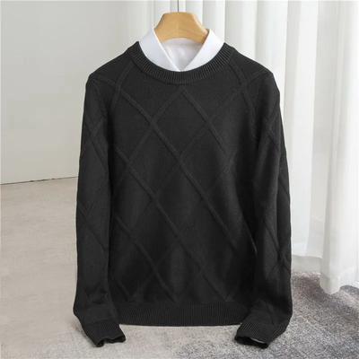 SIMON | Elegant jumper made from high-quality cashmere