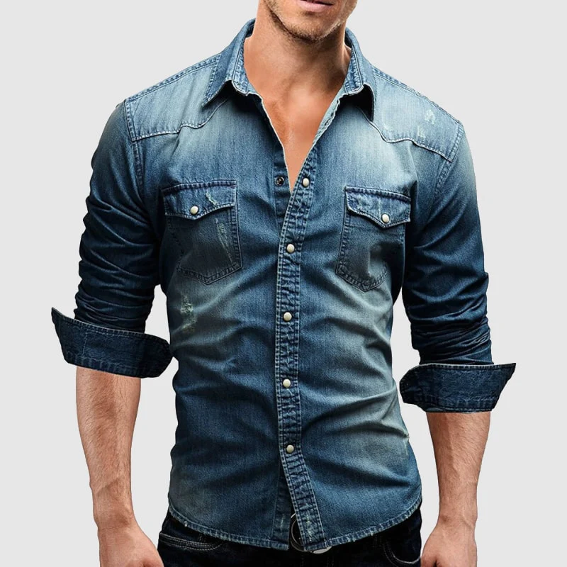 David | retro denim camisole