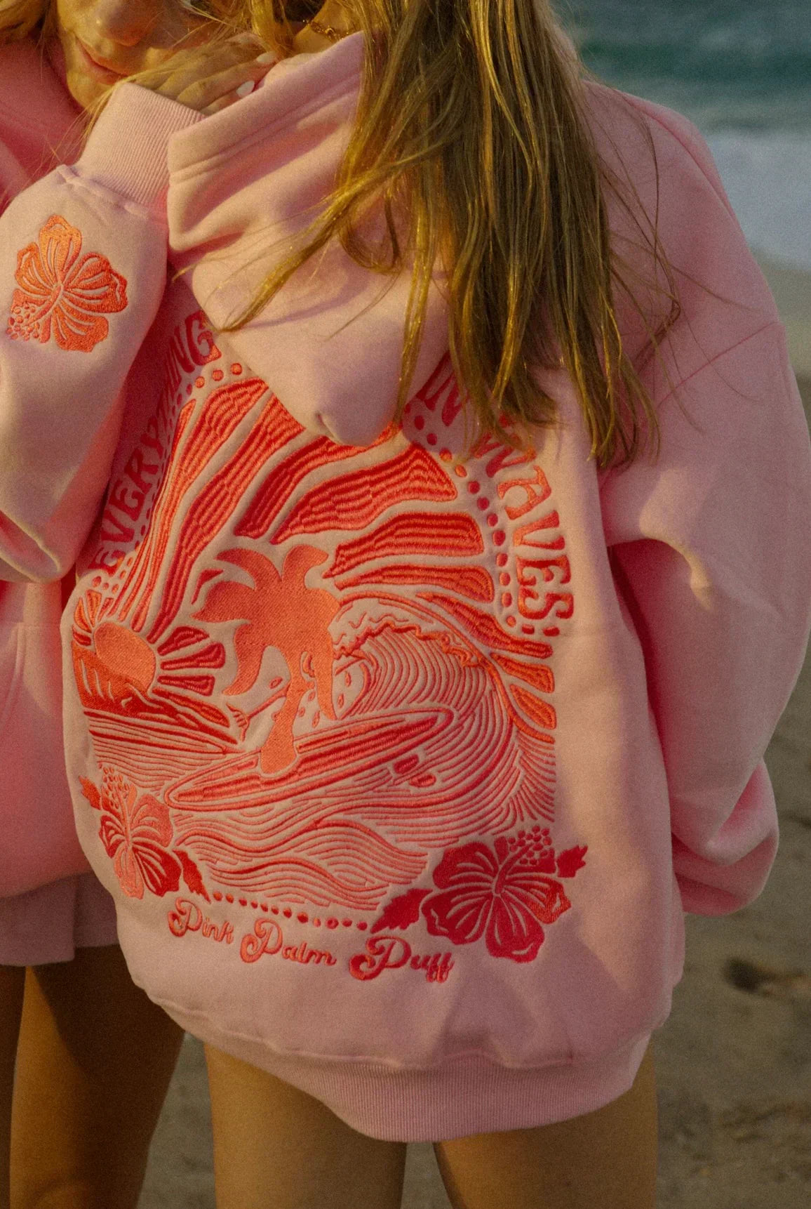 Rafaela | Sunset hoodie with soft brushed feel