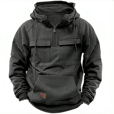 Ben | Casual hoodie with sporty chest pocket