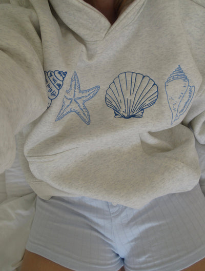 Nele | Coastal Fog unisex hoodie sweatshirt