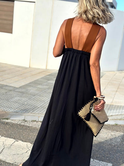SIENNA | ELEGANT DRESS WITH OPEN BACK