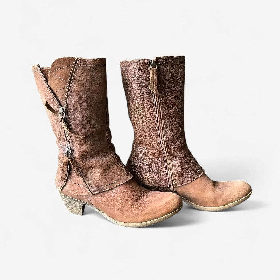 Greta | Timeless leather boots for everyday wear and leisure