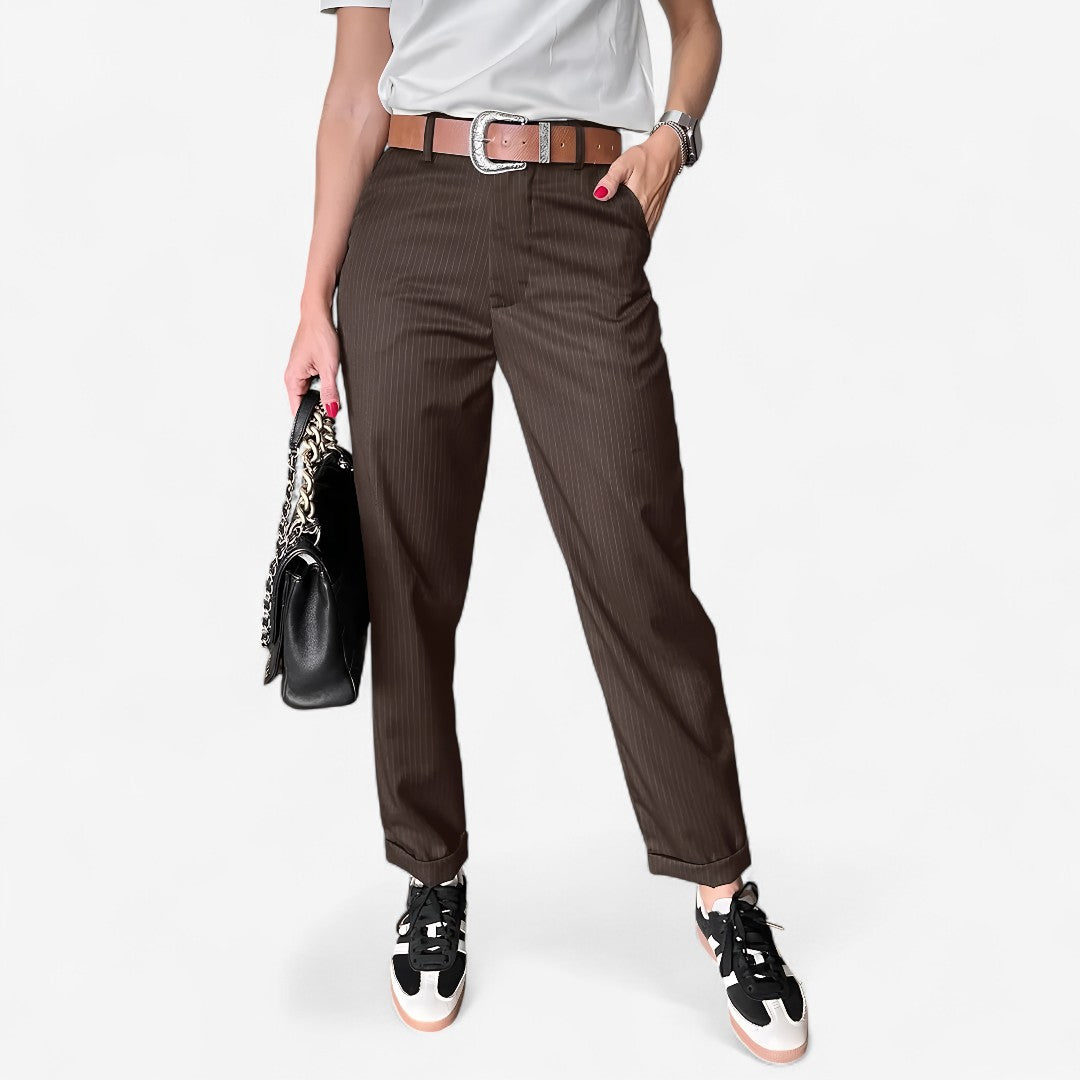 Leonie | Elegant suit-style trousers for women