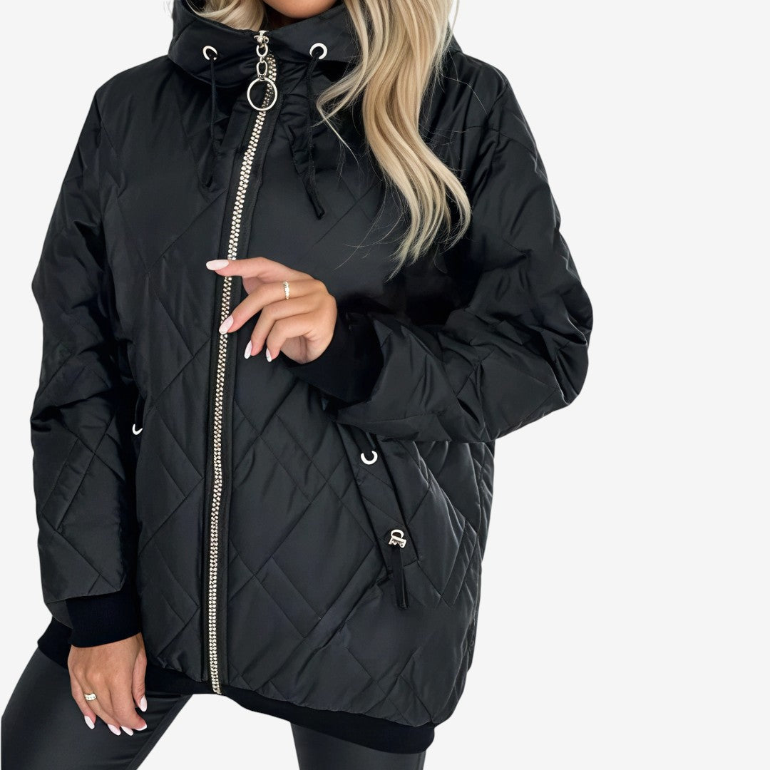 Sophie | Long parka for women in a modern design