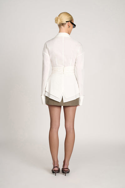 Freya | Tailor-made wrap shirt