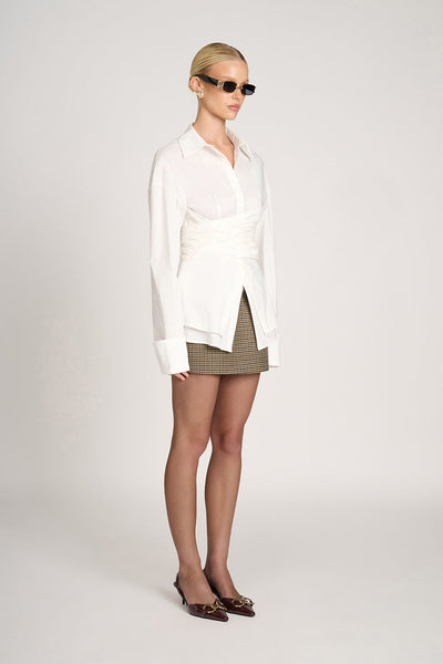 Freya | Tailor-made wrap shirt