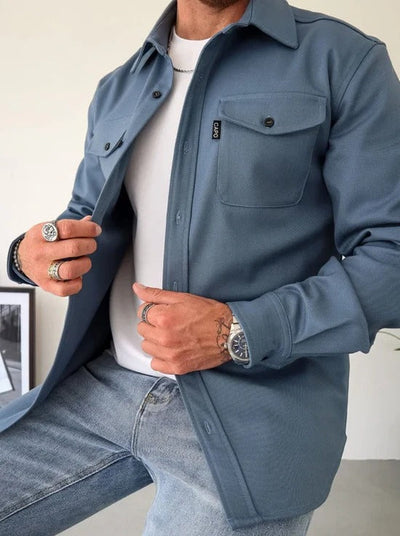 Thom | Button-front overshirt jacket