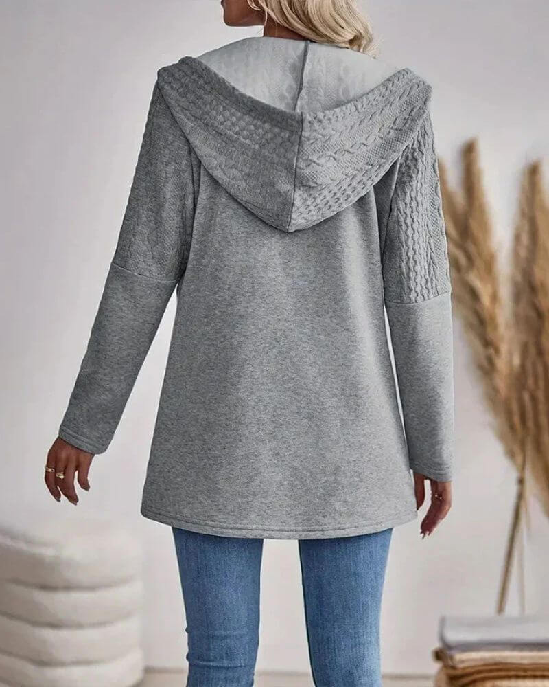 Tessa | Stylish women's hoodie with zip