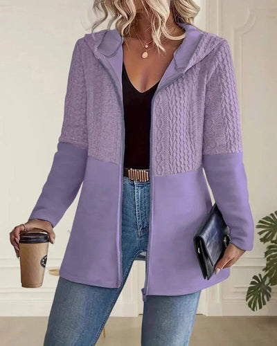 Tessa | Stylish women's hoodie with zip