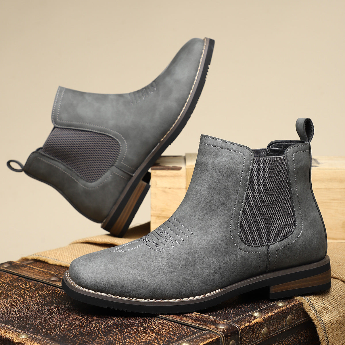 Fabian | Timeless leather boots for style-conscious men