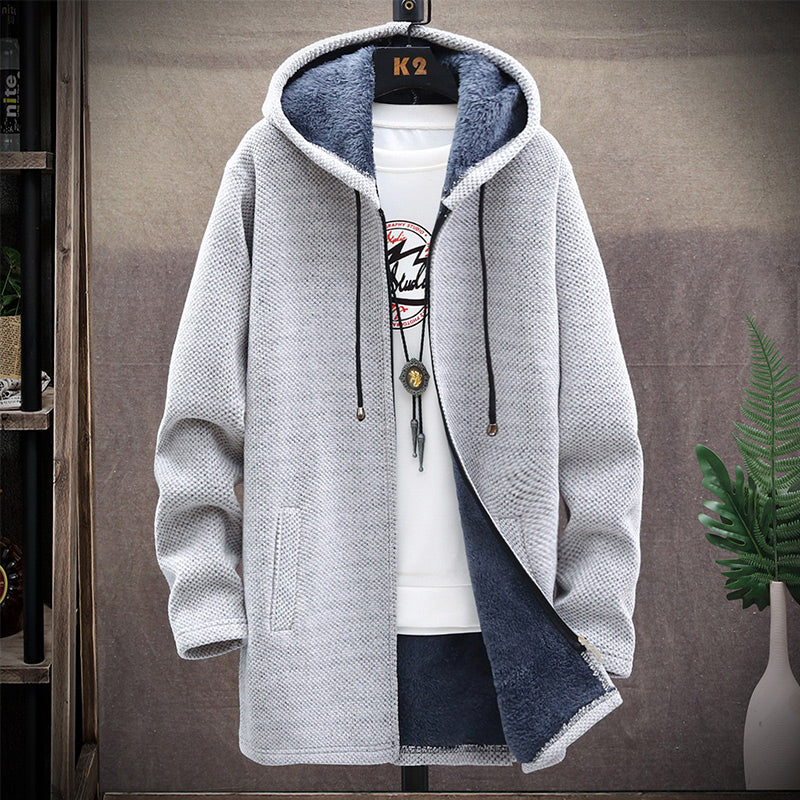 MARCEL | WARM CARDIGAN WITH ZIPPER