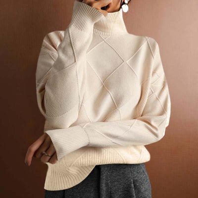 Henrik | Stylish Women's jumper with a roll neck