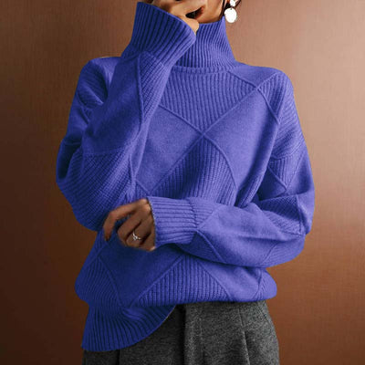Henrik | Stylish Women's jumper with a roll neck