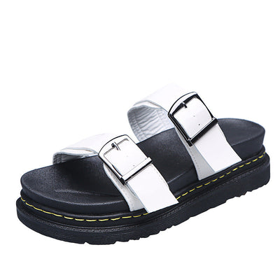 Lena | Comfortable summer platform sandals with buckle