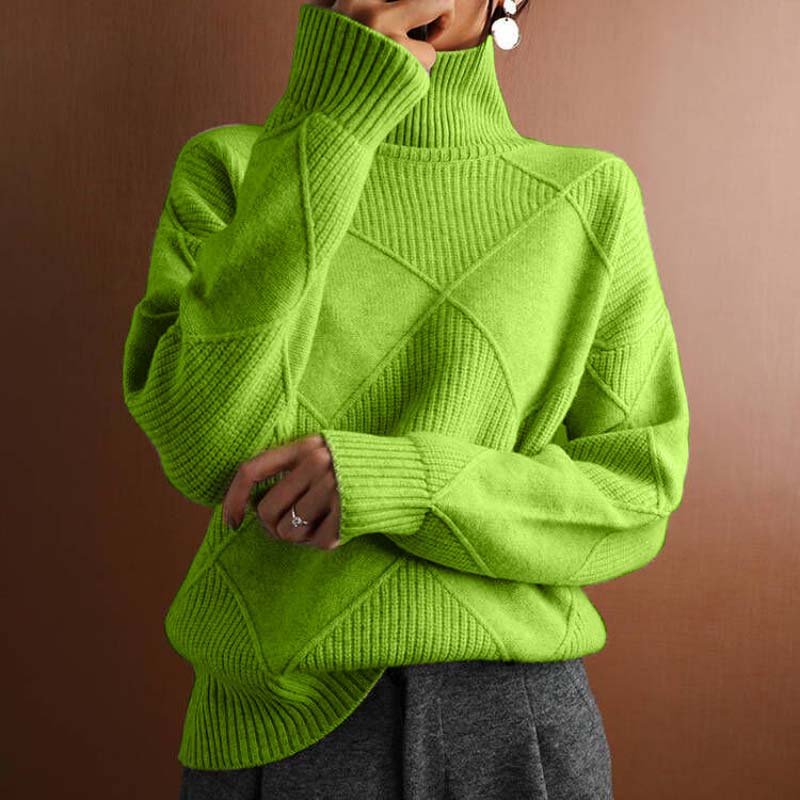 Henrik | Stylish Women's jumper with a roll neck