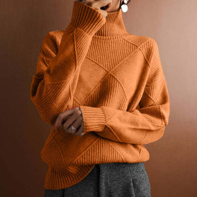 Henrik | Stylish Women's jumper with a roll neck