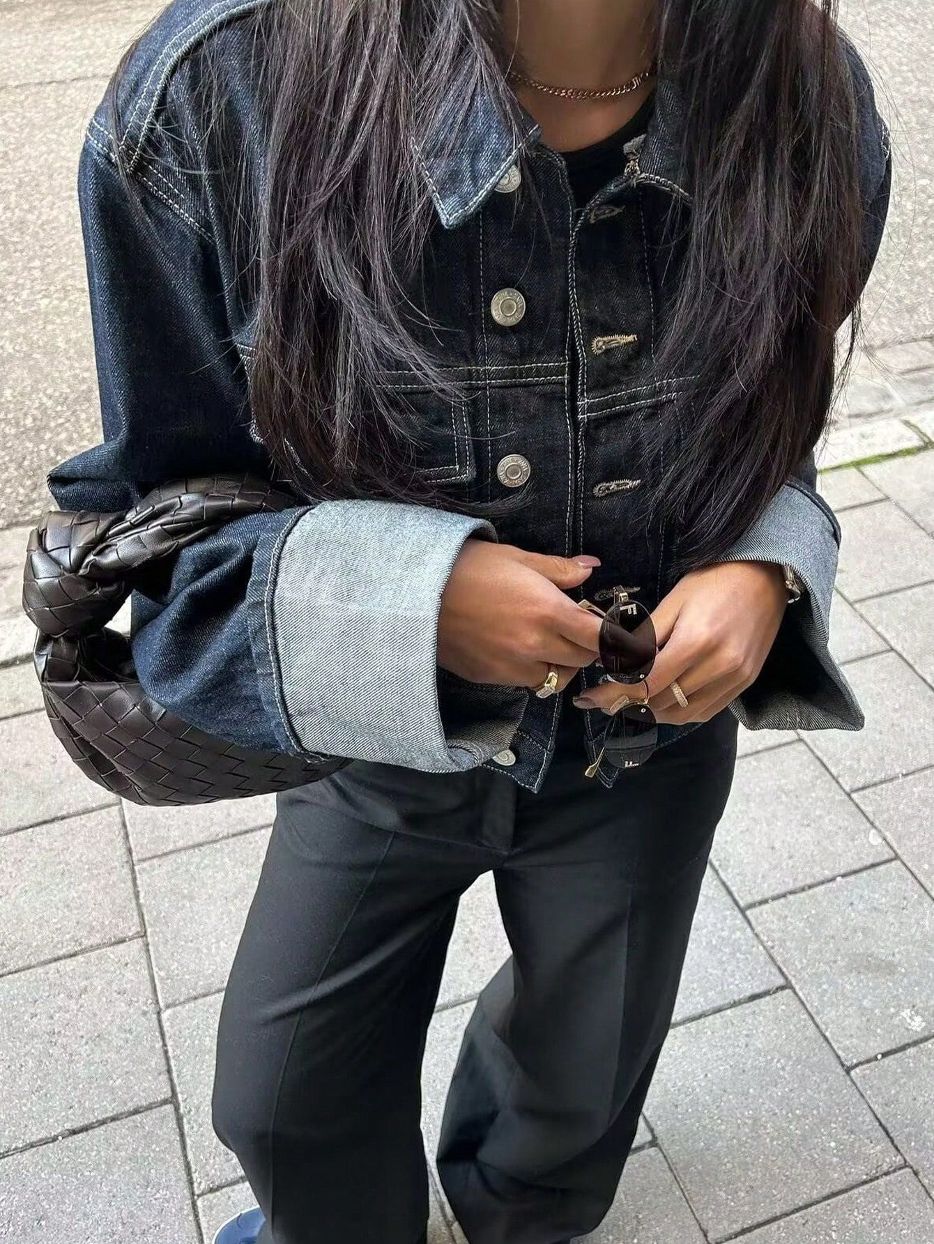 Helena | Casual jacket for women with roll-up sleeves