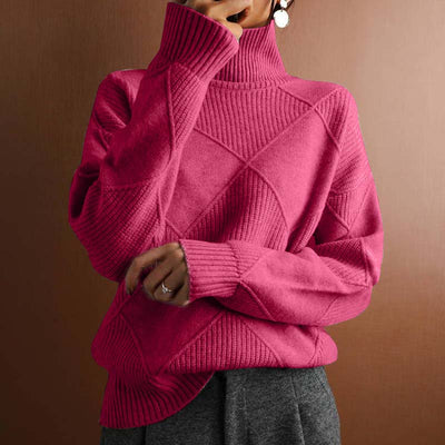 Henrik | Stylish Women's jumper with a roll neck