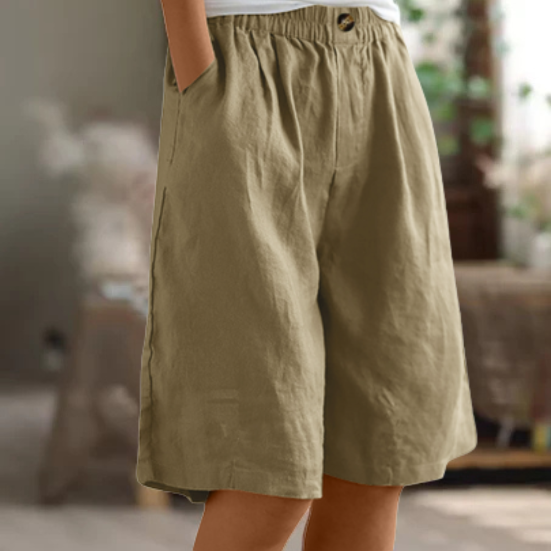 Fenna | Wide leisure shorts