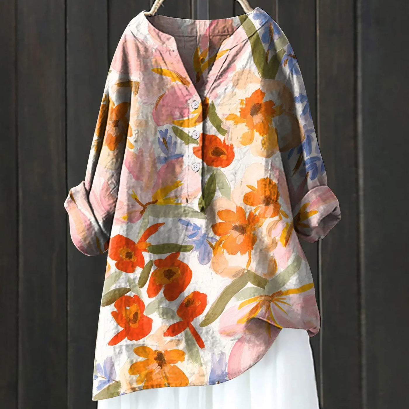 Josephine | Casual floral blouse with soft fit