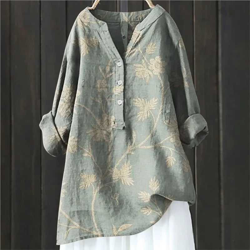 Josephine | Casual floral blouse with soft fit