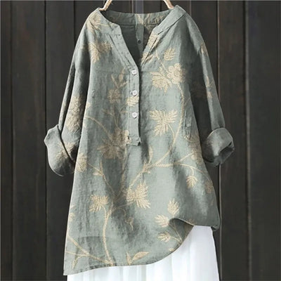 Josephine | Casual floral blouse with soft fit
