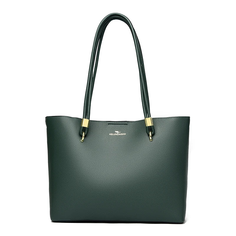Elina | Classic shoulder bag made from fine leather