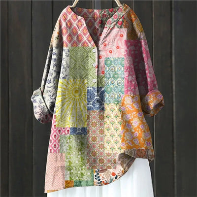 Josephine | Casual floral blouse with soft fit