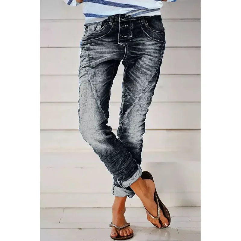 Solenn | Trendy stretch trousers for women