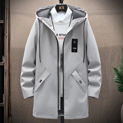 ModeBecker | Long hooded jacket in a trendy design
