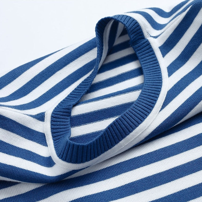 Elegant striped T-shirt | Light summery fabric