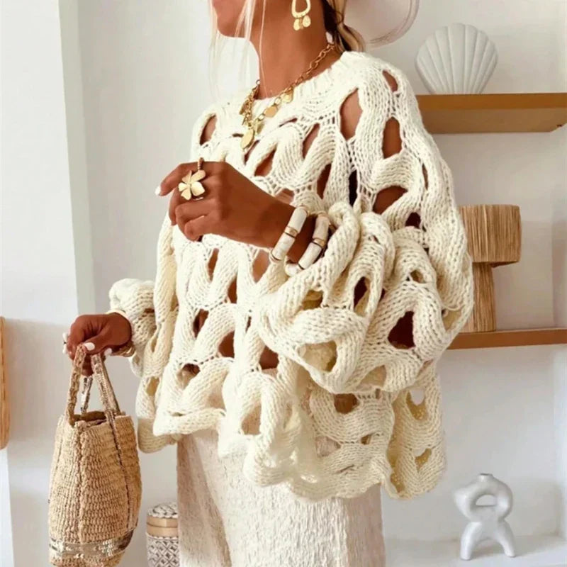 Valeria | Stylish knitted jumper for women warm and soft