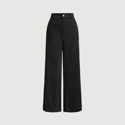 Cordera | Wide-leg trousers in soft fabric
