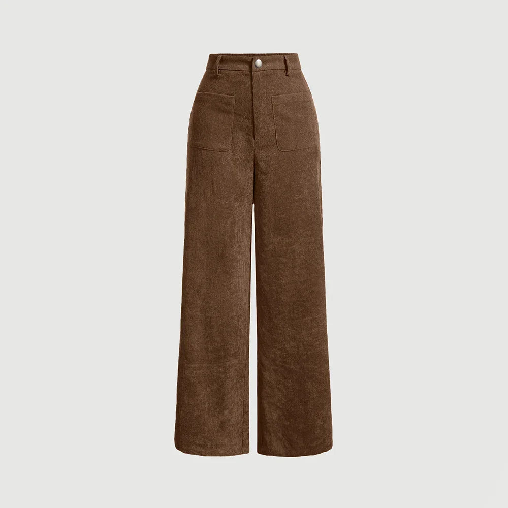 Cordera | Wide-leg trousers in soft fabric